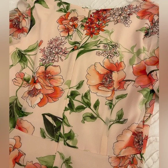 Karl Lagerfeld Paris floral midi dress - Picture 7 of 7